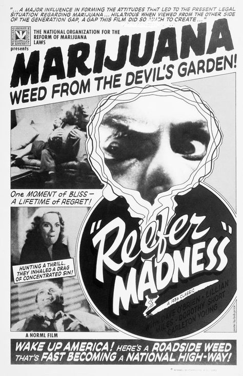 Weed
Marijuana
Smoke
Film
Propaganda
Stoner
1930
Vintage film
Rotten tomatoes 
Movie Reefer Madness, Old Movie, Room Posters, New Wall, Cool Posters, Vintage Ads, Music Poster, Graphic Poster, Wall Collage