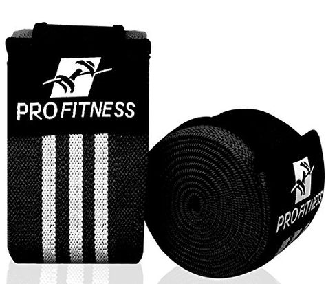 ProFitness Knee Wraps Pair with Velcro for Cross Training WODsGym WorkoutWeightliftingFitness  Powerlifting  Best Knee Straps for Squats  For Men  Women 72Compression  Elastic Support bw >>> You can get more details by clicking on the image. Knee Wraps, Knee Sleeves, Compression Sleeves, Exercise Equipment, Arab Women, Photo Idea, Workout Accessories, Powerlifting, Cross Training