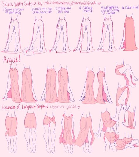 How To Draw Clothes, Draw Clothes, Different Types Of Dresses, Reference Drawing, Drawing Anime Clothes, Fashion Design Drawings, Anime Drawings Tutorials, Drawing Clothes, Drawing Lessons