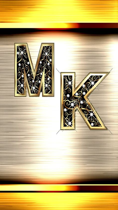 MK ON BRUSHED SILVER AND GOLD iPhone wallpaper Mk Logo Wallpaper, Kashif Name Wallpaper, Mk Wallpaper, M K, Name Wallpaper Design, M Wallpaper Letter, Live Wallpaper Iphone 7, Gold Wallpaper Iphone, M Wallpaper