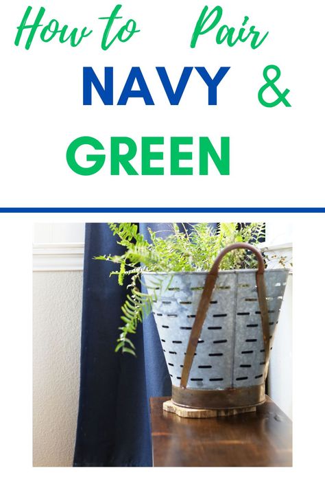 Dark Green And Navy Living Rooms, Navy And Green Color Scheme, Hale Navy And Green, Greens That Go With Hale Navy, Navy Blue And Green Bathroom, Sage And Navy Kitchen, Blue And Green Living Room Modern, Navy And Green Bathroom, Blue And Green Kitchen Decor Ideas