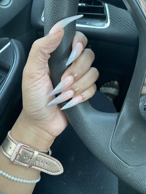 @TRUUBEAUTYS💧 Nails After Acrylics, Long Stiletto Nails, Stiletto Nails Designs, Exotic Nails, Glam Nails, Acrylic Nails Coffin, Fire Nails, Pretty Acrylic Nails, Nails Short