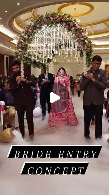 BRIJ EVENT'S on Instagram: "BRIDE ENTRY CONCEPT 

#viral #reels #instagram #trending #brideentry👰 #brideentryconcepts #brideentryideas #decoration #bestconcept #bestentryever #followus #followforfollowback" Bride Entry Ideas, Christmas Bedroom Ideas, Bride Entry, Houses Christmas, Party Food Buffet, Viral Reels, Reels Instagram, Christmas Bedroom, Black House Exterior