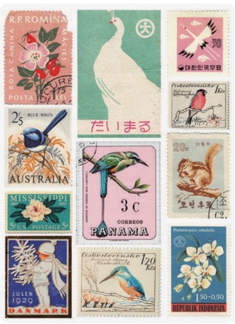 طوابع بريد, Postage Stamp Design, Posca Art, Postage Stamp Art, Vintage Postage Stamps, Gossip News, Vintage Postage, Post Stamp, Postal Stamps