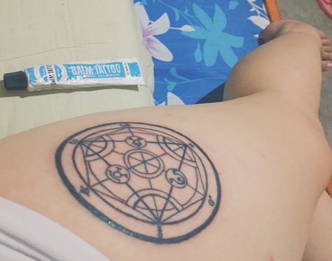 "Humankind cannot gain anything without first giving something in return. To obtain, something of equal value must be lost. That is Alchemy's First Law of Equivalent Exchange." Equivalent Exchange Tattoo, Law Of Equivalent Exchange, Fma Transmutation Circle Tattoo, Equivalent Exchange, Viking Tattoos, Geometric Tattoo, Tatting, Lost, Tattoos