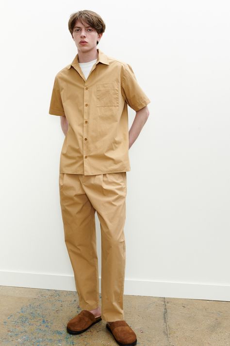 A.P.C. Resort 2024 Menswear Collection Samuel Rosa, Skater Shorts, 2024 Menswear, Short Sleeves Shirt, Resort 2024, Normal Clothes, Classic Jeans, The Thing Is, Menswear Collection