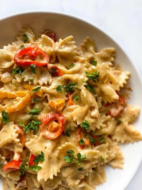 Cajun Creamy Pasta - Fufu's Kitchen Easy Cajun Pasta, Cajun Pasta Recipes, Recipe With Sausage, Creamy Cajun Pasta, Cold Pasta Dishes, Easy Cajun, Cajun Pasta, Pesto Pasta Salad, Easy Pasta Dishes