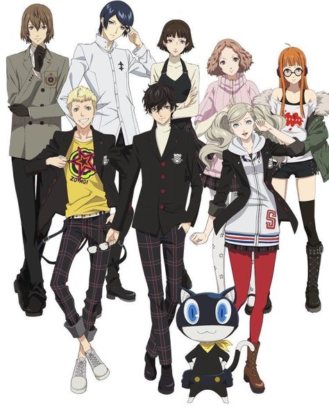 Persona 5: The Phantom Thieves Persona 5 Characters, Persona Characters, Phantom Thieves, Persona 5 Anime, Ren Amamiya, Shin Megami Tensei Persona, Persona Series, Akira Kurusu, Persona 3