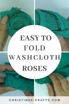 How To Fold Wash Cloths, Folding Washcloths Fancy, Folding Washcloths, Washcloth Roses, How To Fold Hand Towels, Folding Bath Towels, Hand Towel Folding, Towel Folding Ideas, Fold Hand Towels