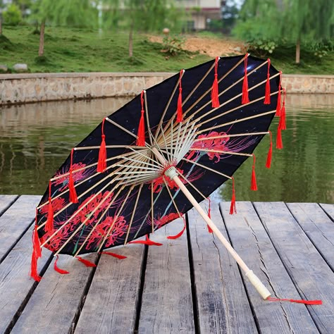 Japanese Parasol, Chinese Empress, Oil Paper Umbrella, Chinese Umbrella, Costume Photography, Umbrella Photography, Lace Umbrella, Paper Parasol, Cute Umbrellas