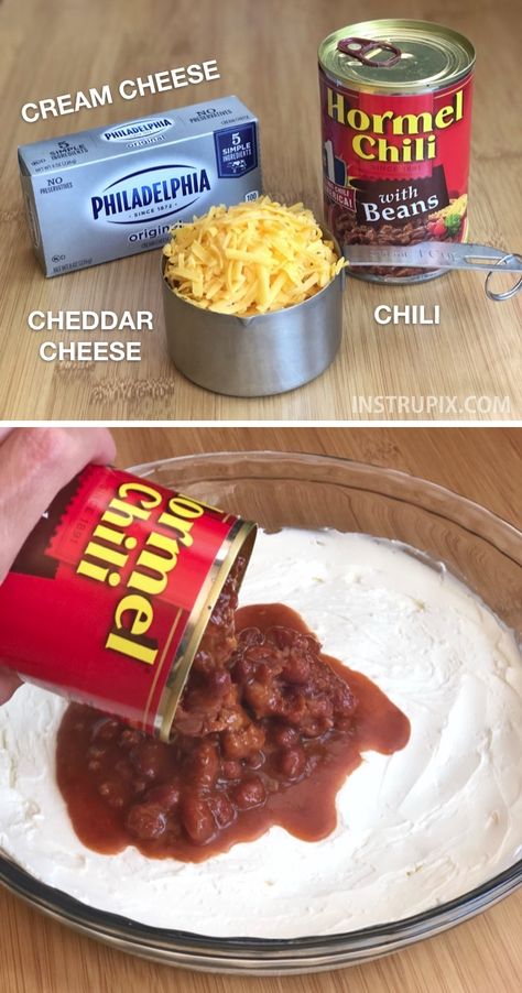 Frito Dip, 3 Ingredient Chili, Party Appetizers For A Crowd, Dip Appetizers, Cheese Dippers, Chili Cheese Dip, Appetizers Easy Dips, Chili Cheese Dips, Chili Dip