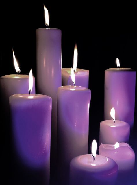 Purple Inspiration, Purple Pictures, Purple Swag, Magic Things, Purple Candles, Ballet Pictures, Purple Things, Candle In The Wind, Classical Elements