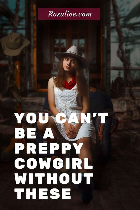 How to wear a preppy cowgirl costume stylishly? The easiest way is to wear what preppy cowgirls wear! Wear the clothes and accessories on this list and I guarantee that your preppy cowgirl outfits will be amazing! #cowgirlstyleoutfitspreppy #preppycowgirlhat #preppyoutfitswithcowgirlboots halloween costumes preppy cowgirl preppy cowgirl birthday party outfit how to be a preppy cowgirl Preppy Cowgirl Outfits, Preppy Cowgirl Birthday Party, Preppy Cowboy Hat, Cowgirl Birthday Party Outfit, Cowgirl Costume Ideas, Cowgirl Preppy, Preppy Cowgirl, Cowgirl Boots Outfit, Girly Tops