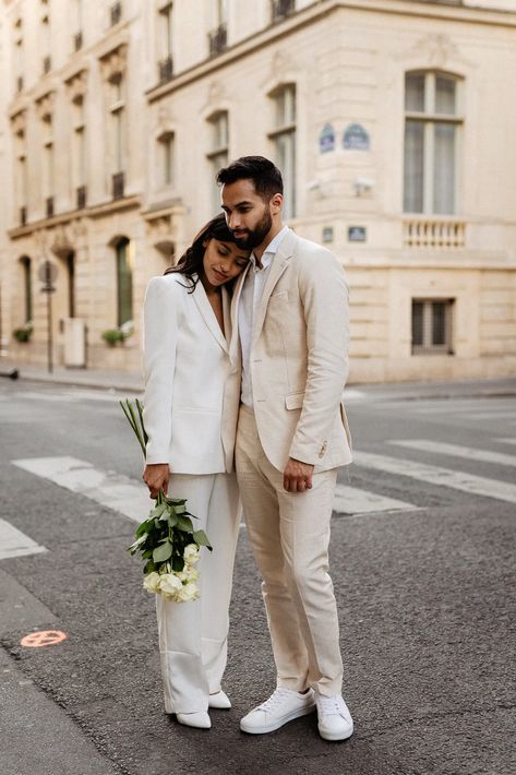 Classy Outfits Wedding, Blazer And Trousers Outfit, Jumpsuit Outfit White, Dress Outfits White, White Jumpsuit Outfit, Engagement Photos Outdoors, White Dress Outfits, Prewed Outdoor, White Maxi Dress Outfit