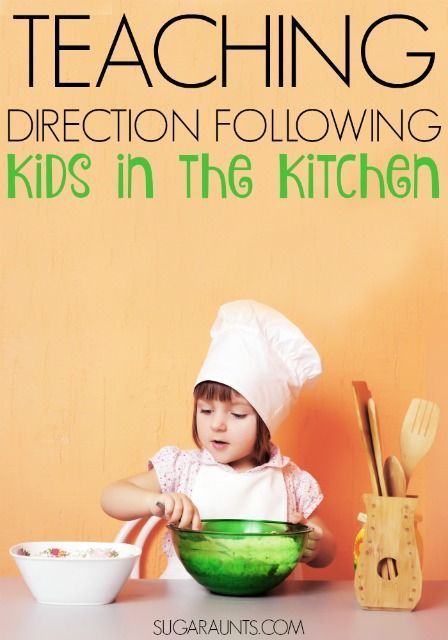 Cooking with kids to practice direction following and problem solving, sequencing and other cognitive aspects of childhood.  These tips and ideas are fun and creative ways to practice skills needed for cooking and preparing meals for families. #kidscookingparty #kidsrecipes #kidskitchen Preschool Recipes, School Based Therapy, Preschool Cooking, Asd Classroom, Cooking Activities, Cooking Theme, Cooking In The Classroom, Cooking Party, Feeding Therapy