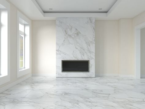 What Color Walls Go with Carrara Marble? (Warm and Luxurious Combos) - roomdsign.com Dark Painted Walls, Carrara Marble Floor, Grey Marble Bathroom, Grey Marble Floor, Carrara Marble Bathroom, Color Walls, Best Wall Colors, Grey Marble Tile, Statuario Marble