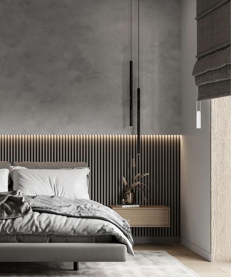 Modern Bedroom Interior, Bedroom Decor Design, Bedroom Bed Design, Bedroom Furniture Design, Room Design Bedroom, Home Room Design, Minimalist Bedroom, Design Case, Luxurious Bedrooms