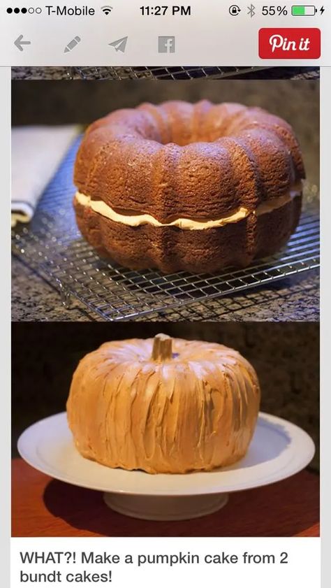 Diy Halloween Party Decor, Party Food Ideas For Kids, Halloween Party Ideas For Adults, Food For Fall, Pumpkin Shaped Cake, Halloween Party Decor Ideas, Food Ideas For Kids, Halloween Party Food Ideas, Cake With Chocolate Ganache