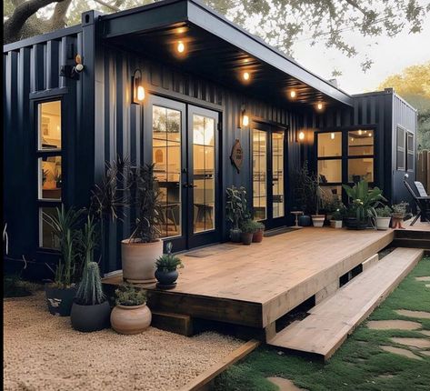 Building A Container Home, Container House Plans, Container Home, Container House Design, Container Homes, Tiny House Cabin, Shipping Containers, Shipping Container Homes, Tiny House Living