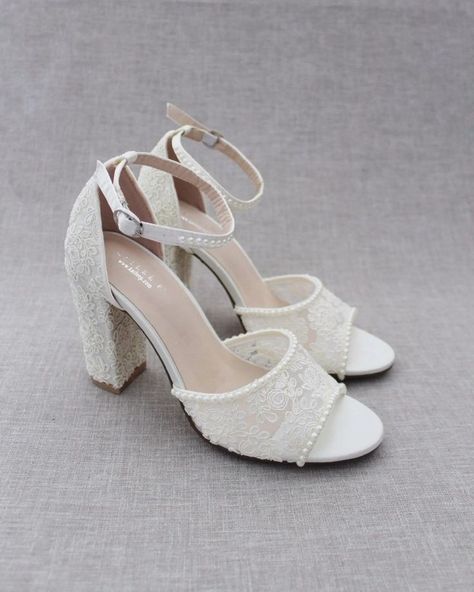 Shoes For Brides, Women Flats, Block Heel Sandals, Wedding Sandals, Bride Shoes, Block Heels Sandal, Heel Sandals, Easy Wear, Bridal Wear