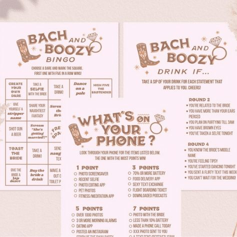 Western Bachelorette Party Ideas, Western Bachelorette Party, Bachelorette Party Activities, Western Bachelorette, Bachelorette Party Accessories, Bachelorette Party Game, Cowgirl Bachelorette Parties, Last Rodeo, Nashville Bachelorette Party