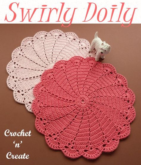 Doily-Mandala - Free Crochet Patterns on Crochet 'n' Create Crochet Thread Doily Patterns Free, Crochet Place Mats Free Pattern, Crochet Doilies Free Pattern Vintage, Crochet Doilies Free Pattern Easy Beginner, Crochet Doilies Free Pattern Easy, Crochet Doily Pattern Free, Crochet Doily Patterns Free, Mandala Crochet Free Pattern, Doily Patterns Free