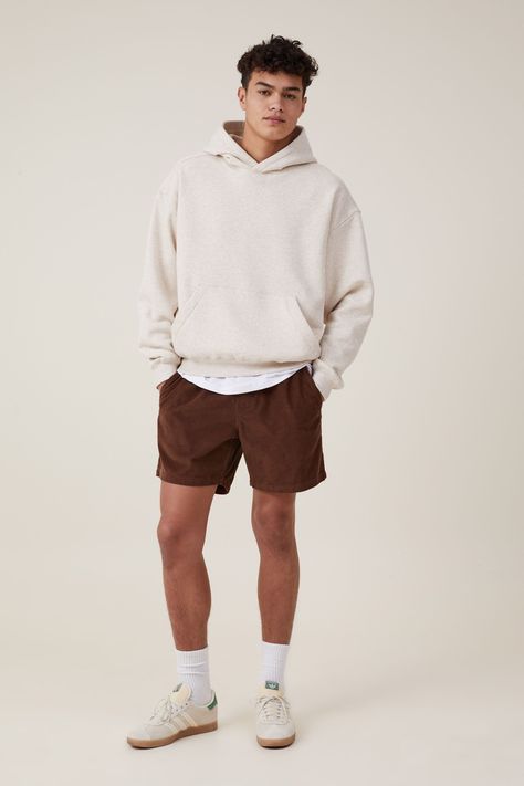 Cotton On Men's Easy Short in Chocolate Cord #Knitted_Cardigan_Sweater #Sweater_With_Pockets #Quick_Outfits #Casual_Sweater #men's_fashion https://whispers-in-the-wind.com/category/mens/?mens-vintage-printed-casual-sweatshirt Chic Mens Fashion Summer, Men Short Outfits Summer, Hot Weather Fashion Men, Slender Men Fashion, Men’s Fashion 2024 Casual, Trendy Men’s Fashion, Casual Summer Men Outfits, Simple Trendy Outfits Men, Cute Fall Outfits For Men