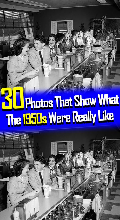 Life in the 1950s was very different from what it is today. Lacking the technology of the 21st century, it was a much simpler time. People weren’t distracted by personal devices and spent more time face to face and outside enjoying nature.  While it’s often considered an idyllic generation, there were also some issues, particularly for women and minorities who lacked some of the freedoms others enjoyed. These vintage photos are sure to take you back in time. 1950s Pictures, 1950s Nostalgia, 1950s Lifestyle, Vintage Homemaking, 1950s Life, Life In The 70s, Life In The 1950s, Baby Boomers Memories, Antebellum South