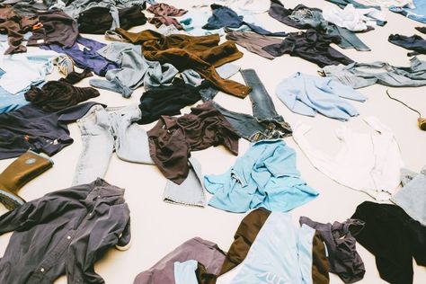 Download free non-stock photo of Clothes on floor in high resolution from Barn Images library. Free photo about Objects Other Accessories Apparel blue casual closet Clothes Clothing clutter colorful dirty fashion floor ground heap jeans messy modern nothing object pants pile room Shirt stack style Textile thrown wardrobe Wear Clothes Thrown On The Floor, Clothes On Floor Drawing, Floor Reference, Clothing Clutter, Floor Drawing, Pile Of Clothes, Messy Clothes, Lying On The Floor, Big Peach