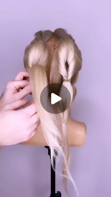 Joseph I'Anson on Instagram: "As you all know I love a hair hack…. And I also love all things glam, combine the two and you have this easy Glam high bun hack!

Make sure you save for later 🩷

🤍
L’IMAGE Mannequin - “Denise” from @equip_the_creative use code Joseph10 at the checkout to get 10% off your order. 

Styling Products: @revlonprofessionaluk

.
.
.
.
.
#hairvideos #hairvideo #hairup #updo #hairupdo #hairupdos #hairtutorial #hairtutorials #updotutorial #bridalhair #weddinghair #bridestyles #bridehair #hairdo #weddinghair #hairreels #reel #reelit #hairart #hairartist #artist #hairideas #hairgoals #updostyles #undonstyle #halfupstyle #topknot #btpstylingawards2024_hairstylistoftheyear 
#otpstylingawards2024_educatoroftheyear #btpstylingawards2024_texturedupdo 
 #btpstylingawards2024_ High Bun Updo Prom, High Up Do, Easy High Bun Hairstyles, Elegant High Bun, Fancy Hair Buns, How To Do An Updo Yourself, High Bun Updo, High Updo Wedding, High Bun Wedding