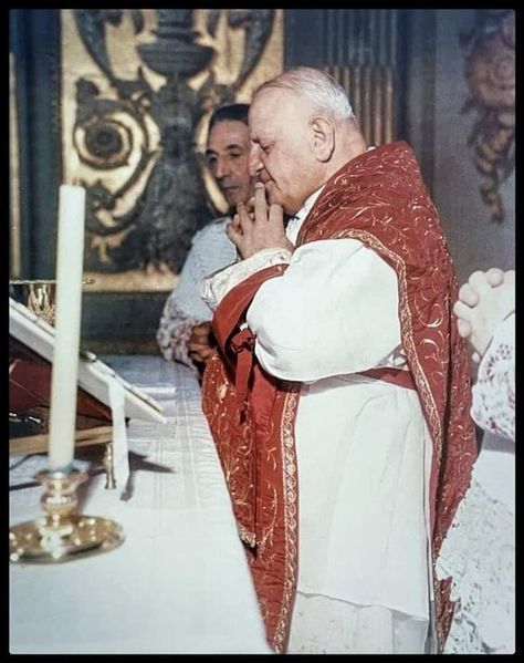 Pope John XXIII, elected supreme pontiff on October 28, 1958, was in many ways utterly traditional—arguably more so than his more philosophically adventurous and intellectually wide-ranging predecessor Pius XII. One need only read Blessed John’s beautiful diary, later published as Journal of a Soul and still in print, to discover the simple, hardy, and thoroughly traditional Catholic piety that nourished this man in the entire journey of his life. Pope Pius Xi, Pope Pius Xii, Roman Church, Latin Mass, Church Music, Holy Father, John Paul Ii, Pope John, Eucharist