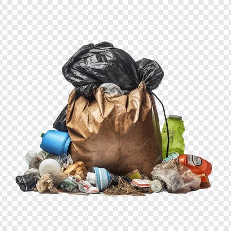 Premium PSD | PSD garbage isolated on transparent background Trash Background, Garbage Aesthetic, Collage Material, Project Board, Video Photo, Edit Video, Trash Bag, Collage Design, Beautiful Arabic Words