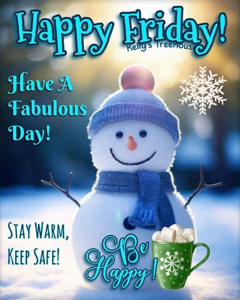 Keep Warm Good Morning, Happy Friday Winter Images, Friday Inspirational Quotes, Good Morning Winter, Weekend Greetings, Beautiful Summer Wallpaper, Good Morning Happy Friday, Hug Quotes, Holiday Images