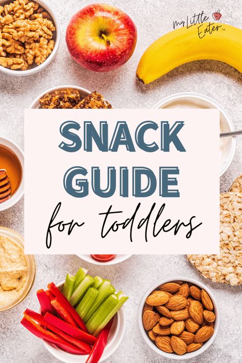 The best snack guide: make easy and healthy toddler snacks for 1 year olds and up - My Little Eater Best Snacks For One Year Old, Snacks For Two Year Olds, Snack Ideas For One Year Old, Cheap Healthy Snacks Budget, Toddler Bedtime Snack Ideas, Snacks For 13 Month Old, Baby Snacks 1 Year On The Go, Cheap Toddler Snacks, Toddler Veggie Snacks