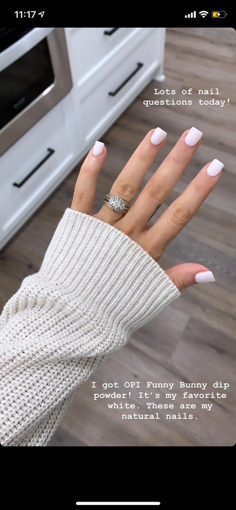 Nail Colors Almond, Dipped Nails Ideas Powder, Nails Funny Bunny, Dipped Nails Ideas, Dip Nail Colors, Sns Nails Colors, Engagement Nails, Opi Gel Nails, Dip Manicure