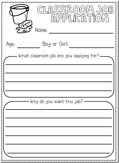 Job application for students Classroom Job Application, Classroom Jobs Display, Classroom Job, Reading Process, The Science Of Reading, Class Jobs, First Grade Teacher, Living Skills, Science Of Reading