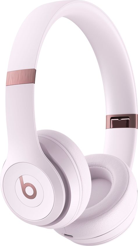 Shop Beats Solo 4 True Wireless On-Ear Headphones Cloud Pink at Best Buy. Find low everyday prices and buy online for delivery or in-store pick-up. Price Match Guarantee. Beats Solo 3, Pink Headphones, Nursing School Motivation, Cloud Pink, Teen Christmas Gifts, Beats Solo, Back To School Bags, High Fidelity, Ear Headphones