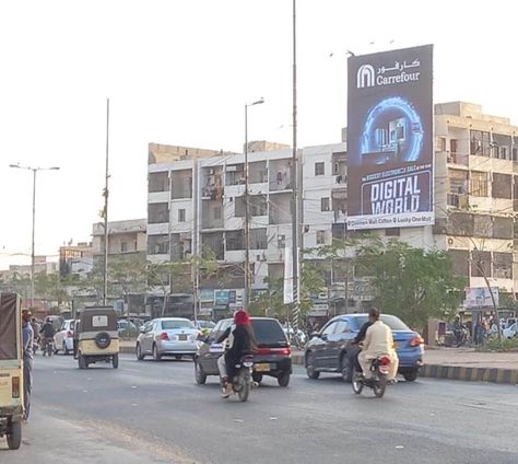 FTCF Lucky One Mall  TGT Gulshan Chowrangi / Nipa The post Billboard at Opposite Lucky One Mall Karachi first appeared on Adbuq. Lucky One Mall Karachi, National Stadium, Outdoor Advertising, Elm Street