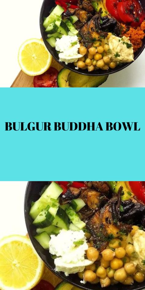 BULGUR BUDDHA BOWL Buddha Bowl, Hummus, Feta, Avocado, Bowl