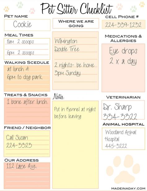 pet sitter checklist  travel  dogs portable dog kennels dog dog sitting checklist template doc Dog Sitting Business, Dog Daycare Business, Pet Care Business, Pet Sitting Business, Dog Walking Business, Pet Hotel, Pet Boarding, Dog Business, Dog Grooming Business