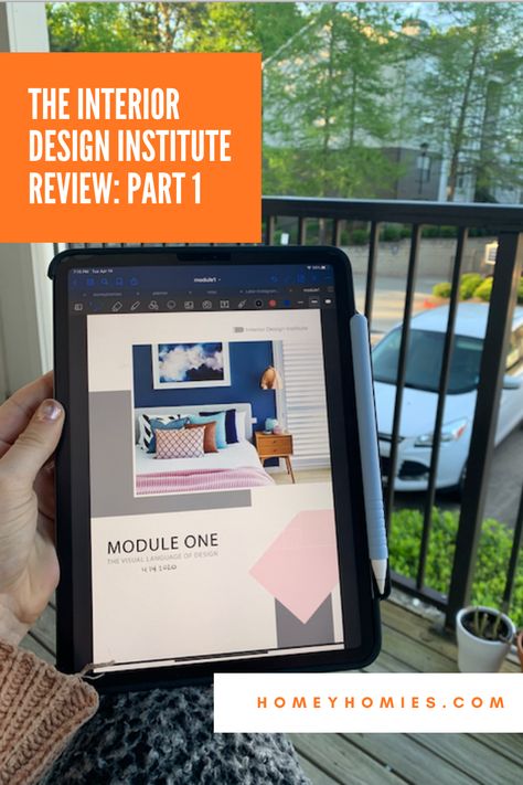 I'm taking you along every step of the way, reviewing my experience with the Interior Design Institute for my online certification. Bonus: there's a $200 discount code in the post The Interior Design Institute, Interior Design Institute Module 1 Assignment, Interior Design Certification, Interior Design Course, Interior Design Institute, Interior Design Books, Latest Interior Design Trends, House Design Ideas, Design Institute