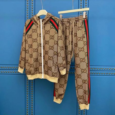 Stock is available. Order now 😍 Gucci Tracksuit, Tracksuits For Men, Sports Tracksuits, Mens Tracksuit, Men Tracksuit, Tracksuit Men, High Street Fashion, Track Suit Men, Tracksuit Set