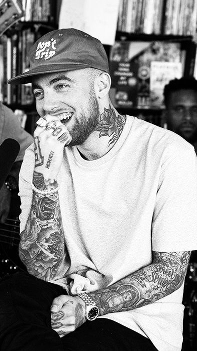 Mac Miller Quotes, Smile Poster, Mac Miller Tattoos, Ariana Grande Facts, Sam And Cat, Rap Aesthetic, Jason Derulo, Celebrities Humor, Big Sean