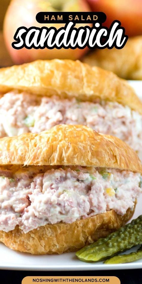 Diced Ham Sandwiches, Ham Salad For Sandwiches, Ham Sandwich Recipes Cold, Best Damn Ham Sandwiches, Chopped Ham Sandwich, Country Ham Sandwiches, Ham Bites, Ham Salad Sandwich, Ham Salad Recipe