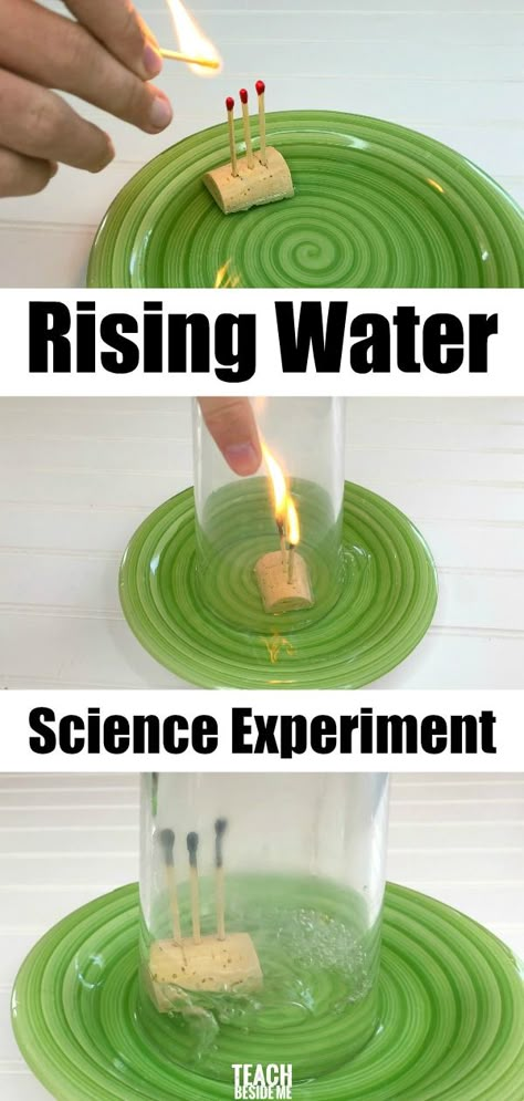 This post may contain affiliate links.It feels like a science-y kind of day today, so I want to share with you our latest experiment!  This rising water science experiment is fun and oh-so easy! That’s the best kind. Check out the description at the end. This experiment would be great for explaining how storms work! … Rising Water Science Experiment, Science Experiments For Class 7, Water Science Experiments, Science Experience, Science Camp, Science Crafts, Science Party, Kid Experiments, Kids Science