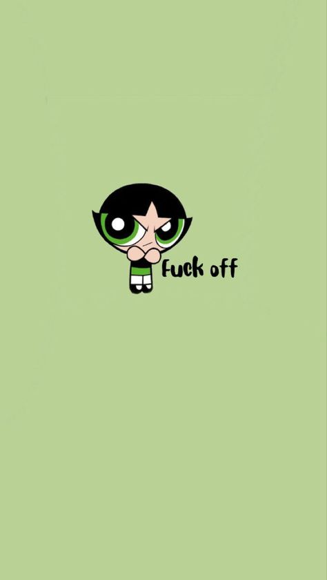 Buttercup Quotes Powerpuff, Buttercup Ppg Icon, Buttercup Powerpuff Wallpaper Aesthetic, Him Powerpuff Aesthetic, Power Puff Buttercup, Ppg Wallpapers, High Cartoons Aesthetic, Buttercup Wallpaper, Off Wallpaper