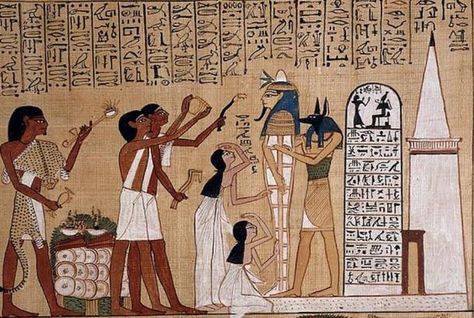 First Physical Evidence found of Ancient Egyptian Opening of the Mouth Procedure Ancient Egypt Games, Egypt Games, Egyptian Home Decor, Egyptian Party, Book Of The Dead, Scene Drawing, Ancient Egypt Art, Ancient Origins, Egypt Art