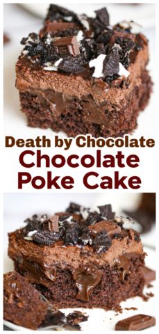 Gluten Free Chocolate Cake Recipe, Poke Cake Recipe, Healthy Chocolate Cake, Hot Chocolate Fudge, Chocolate Poke Cake, Chocolate Cake Recipe Moist, Cake Cooking, Gluten Free Chocolate Cake, Chocolate Cake Recipe Easy