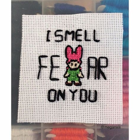 Maybe find louise cross stitch pattern Bob's Burgers Louise, Bobs Burgers Louise, Louise Belcher, Bob's Burgers, Bobs Burgers, Cross Stitch Pattern, Stitch Pattern, Cross Stitch Patterns, Cross Stitch