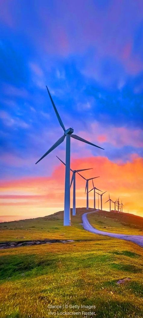 Types Of Renewable Energy, Solar Farm, Wind Turbines, Wind Farm, Energy Projects, Wind Energy, Sustainable Energy, Clean Energy, Green Energy